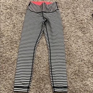 Lululemon striped wunder under tight